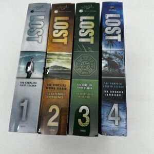 LOST Complete Seasons 1 2 3 4 TV Series DVD Box Set Lot Seasons 1-4